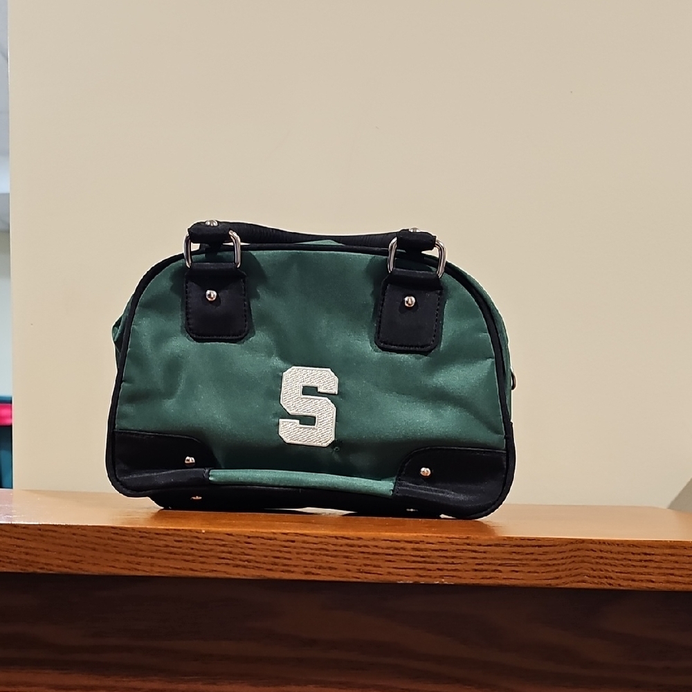Stylish Green and Black Mini Bag